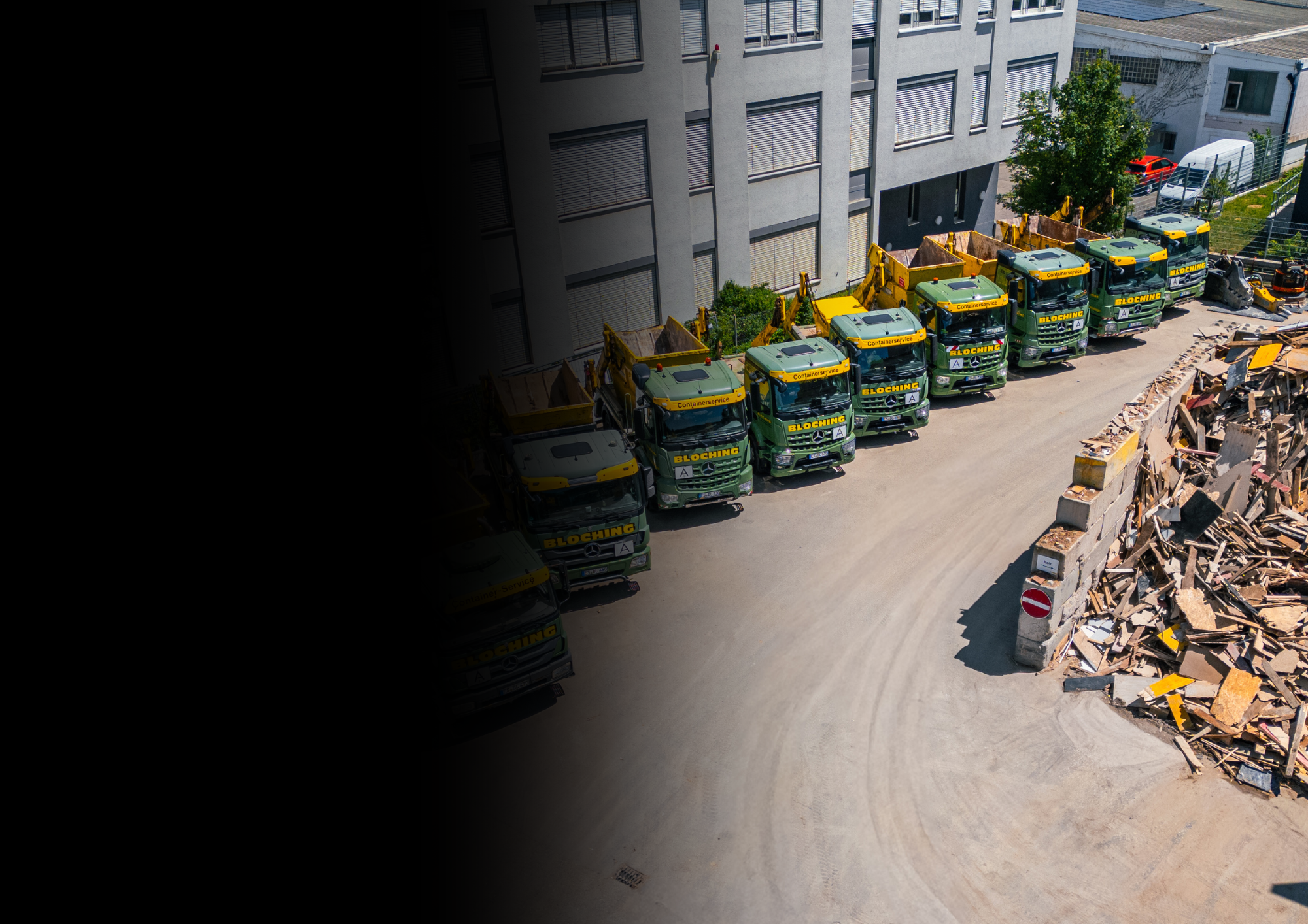 Entsorgung, Recycling, Containerdienst - Headerbild