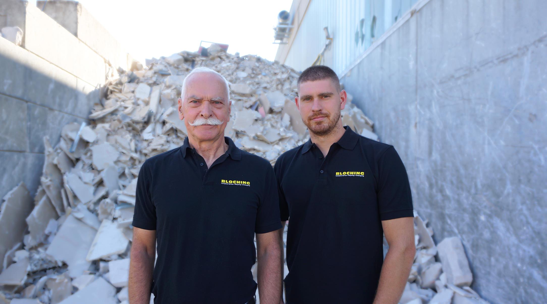 Mario Bloching und Sohn - Ein starkes Team